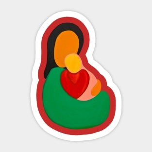 Mother & Daughter Sticker